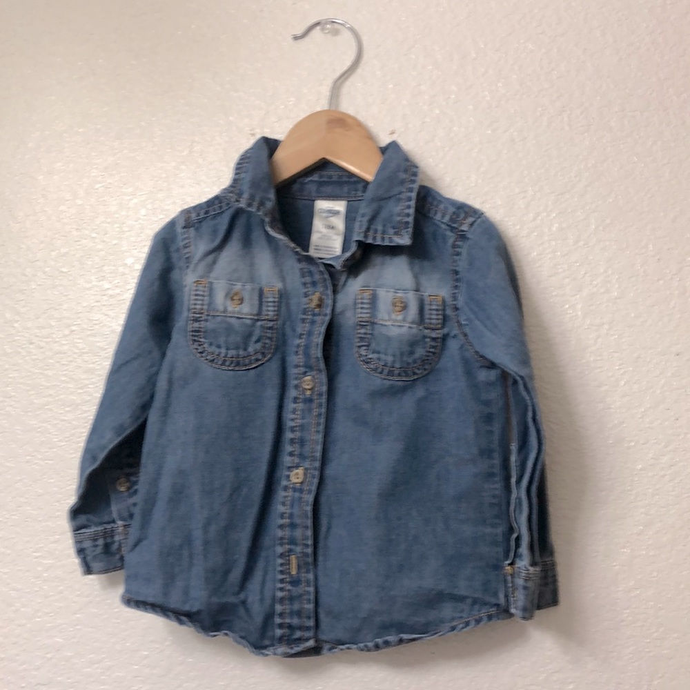 Girl jean shirt
